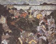Egon Schiele Summer Landscape (mk12) oil painting